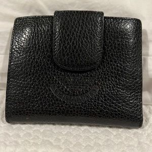 Emporio Armani Small Black Leather Wallet